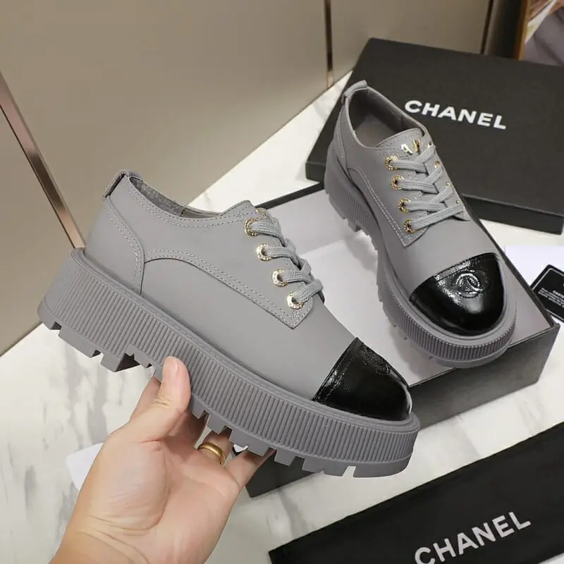 chanel cuir chaussures pour femme s_1266ab54